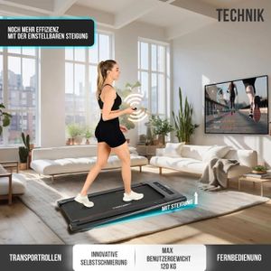 Produktbild für Walking-Pad Christopeit 4.1, mit manueller Steigung
