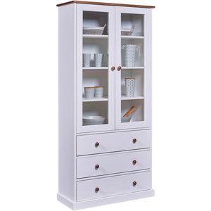 Küchenschrank Inter-Link Westerland, weiß, 90 x 198 cm