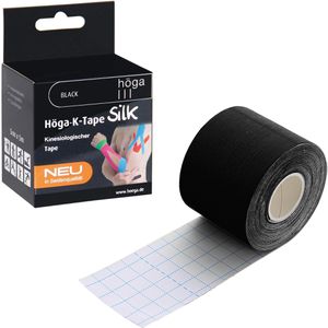 Kinesio-Tape Höga K-Tape Silk, schwarz
