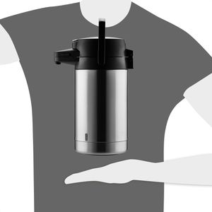 Produktbild für Thermoskanne Helios Coffeestation 8257, Edelstahl