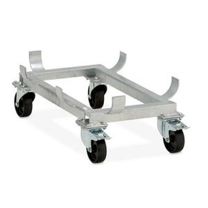 Fahrgestell CEMO für Rechteckbehälter 200 Liter