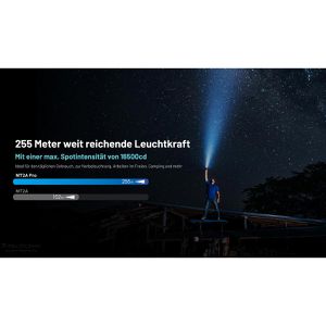 Produktbild für Taschenlampe Nitecore MT2A Pro, LED, aufladbar