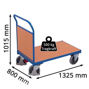 Produktbild für Transportwagen VARIOfit Stirnwandwagen, sw-800.102
