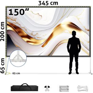 Produktbild für Beamer-Leinwand ESMART Professional MIMOBI