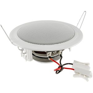 Einbaulautsprecher ChiliTec CTE-14W, weiß, 15 W, 1-Weg