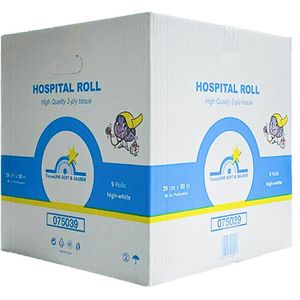 Produktbild für Ärztekrepp Tissueline Medical Roll, 39 cm x 50 m