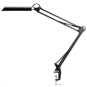 Produktbild für Schreibtischlampe Unilux Swingo, schwarz, LED, dimmbar