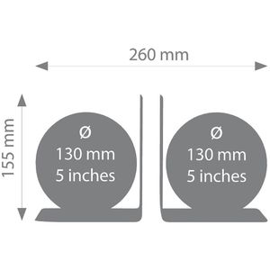 Produktbild für Globus TROIKA Bookglobe Physical 2, Ø 13cm