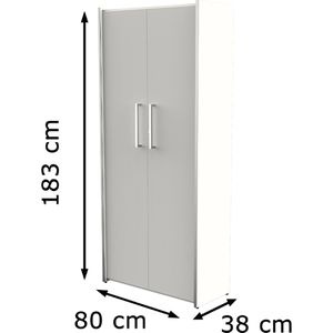 Produktbild für Aktenschrank Kerkmann Move 3, aus Holz