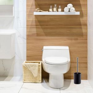 Produktbild für WC-Bürste Relaxdays schwarz
