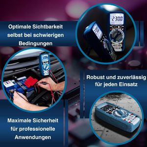 Produktbild für Multimeter PeakTech P 3443, digital, RMS