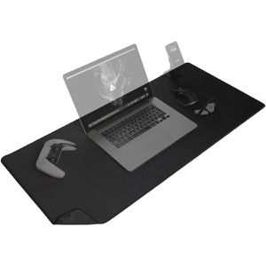 Mauspad DeltaHub Gaming Unterlage L, schwarz