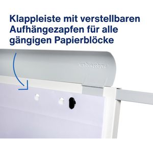 Produktbild für Flipchart Magnetoplan 12269F14, Junior Plus Mobil