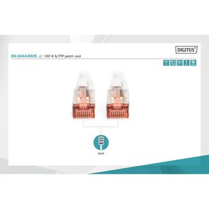 Produktbild für Netzwerkkabel Digitus DK-1644-030, grau