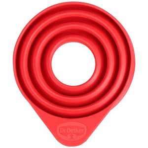 Produktbild für Trichter Dr.Oetker-Küchenhelfer Flexxibel Love 1931 rot
