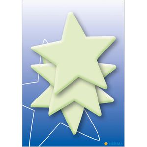 Produktbild für Sticker Herma Leuchtsticker, 15020, Sterne