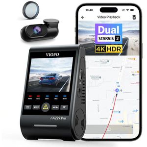 Dashcam VIOFO A229 Pro 2CH, Auto
