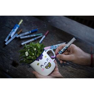 Produktbild für Metallic-Stifte Schneider Paint-It 011, Set 1, farbig sortiert