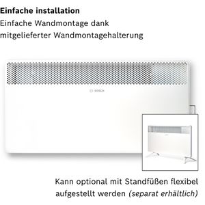 Produktbild für Konvektorheizung Bosch Heat Convector 4000-25, weiß