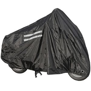 ProPlus Motorrad-Abdeckung Motorrad und Roller M, 260 x 145 cm, schwarz