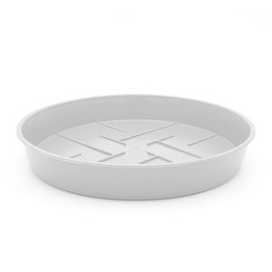 Blumentopf-Untersetzer Plastard Milano, weiß, Ø 37 cm