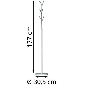 Produktbild für Garderobenständer jankurtz London, weiß