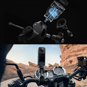 Produktbild für Action-Cam Insta360 X4 Motorrad Bundle, wasserdicht bis 10m