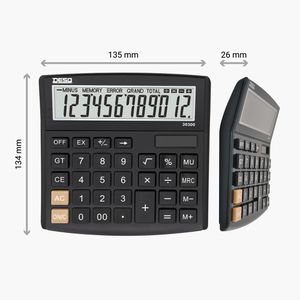 Produktbild für Taschenrechner DESQ Business Classy Large 30300.09, schwarz