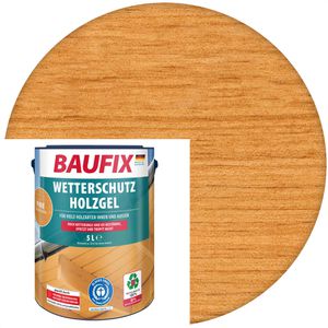 Holzlasur Baufix Wetterschutz-Holzgel, 5,0l