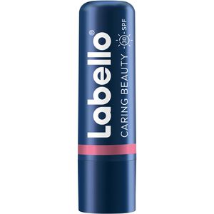 Produktbild für Lippenbalsam Labello Caring Beauty Rose Lippen &amp; Wangen