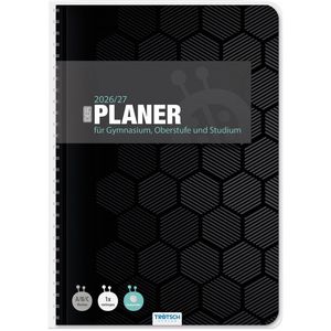 Schülerkalender Trötsch 202654n, Dark, Schuljahr 2026/2027