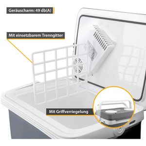 Produktbild für Kühlbox TZS-First-Austria FA-5170, grau, 32 Liter