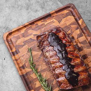 Produktbild für Schneidebrett Tramontina Churrasco Premium, Teakholz