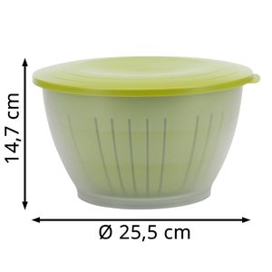 Produktbild für Schüssel Westmark Olympia 2418227A, Set mit Deckel und Sieb