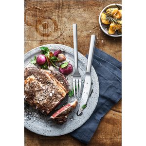 Produktbild für Steakbesteck WMF in Holzkiste, Edelstahl 18/10