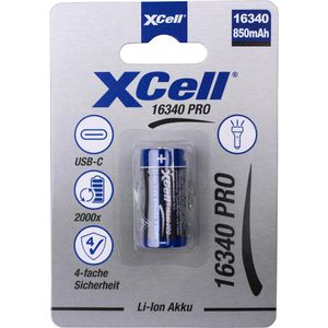 Produktbild für Akku XCell 3,6 V, 850 mAh