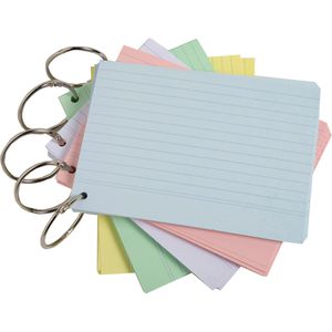 Produktbild für Karteikarten Exacompta Flashcards, 10340e, A6