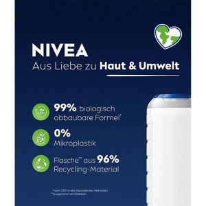 Produktbild für Duschgel Nivea Men Sensitive Bambusmilch 3in1