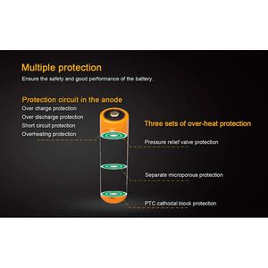 Produktbild für Akku Fenix ARB-L18-3500, 3,6 V, 3500 mAh