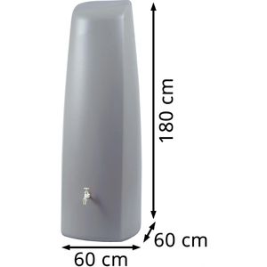 Produktbild für Regentonne Garantia Elegance Wandtank, 400 Liter