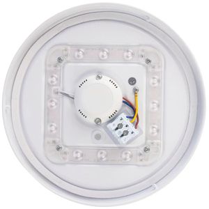 Produktbild für Deckenleuchte Dotlux LUNAbasic, braun, LED