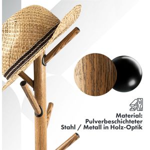 Produktbild für Garderobenständer Karat Andrew, schwarz