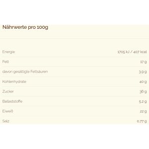 Produktbild für Proteinriegel Raw-Bite 12 Riegel, BIO