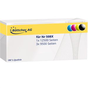 Produktbild für Toner Böttcher-AG für HP 508X Multipack
