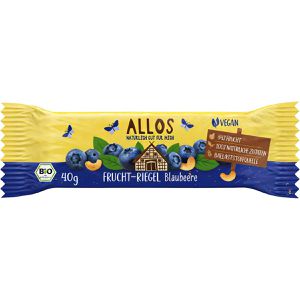 Produktbild für Fruchtriegel Allos Blaubeere, BIO