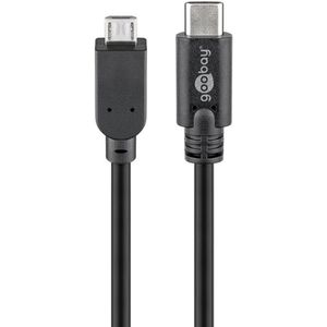 Produktbild für USB-Kabel Goobay 67992, USB 2.0, 0,6 m
