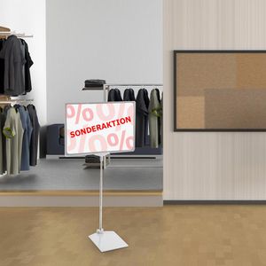 Produktbild für Infoständer Franken PSM A4 12, beidseitig, grau A4