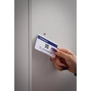 Produktbild für Schließfachschrank Möbelpartner Locked, anthrazit