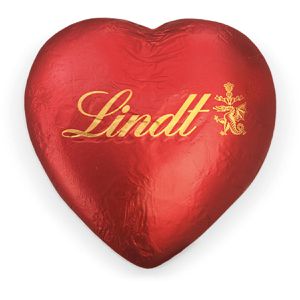 Produktbild für Minischokolade Lindt Herz, Rot