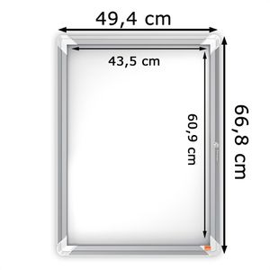 Produktbild für Schaukasten Nobo 1902557 Premium Plus, innen
